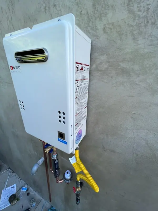 Tankless water heater installation for View homes